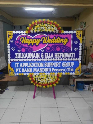 Papan Bunga di Kebonsari Kulon Kanigaran